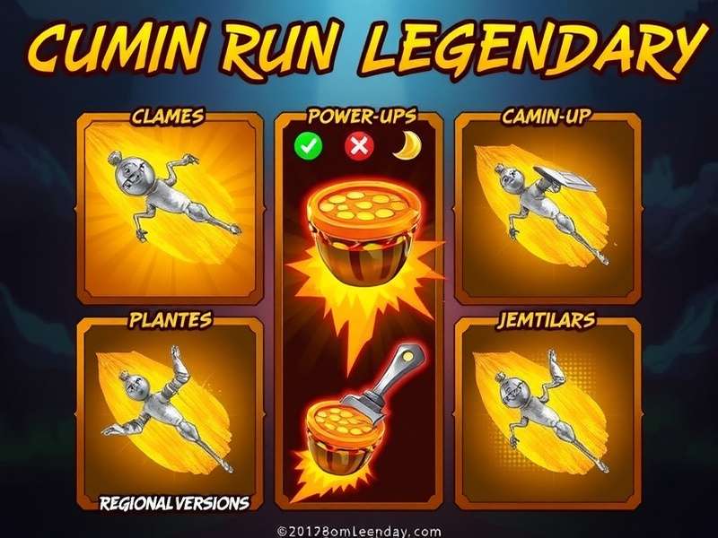 Cumin Run Legendary Gameplay Screenshot